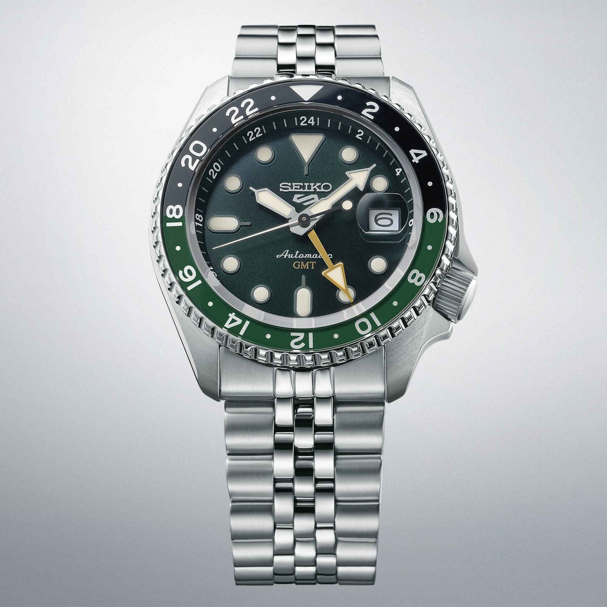 Seiko 5 Sport GMT Automatique Vert SSK035K1