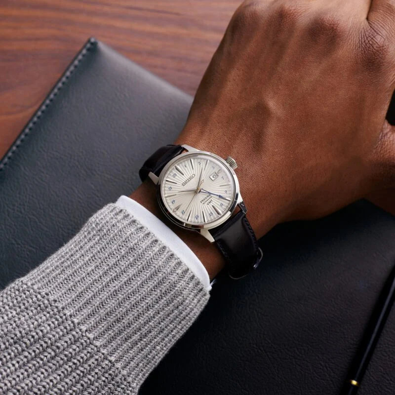 Seiko Presage Cocktail GMT „Silver Bullet“ SSK049J1