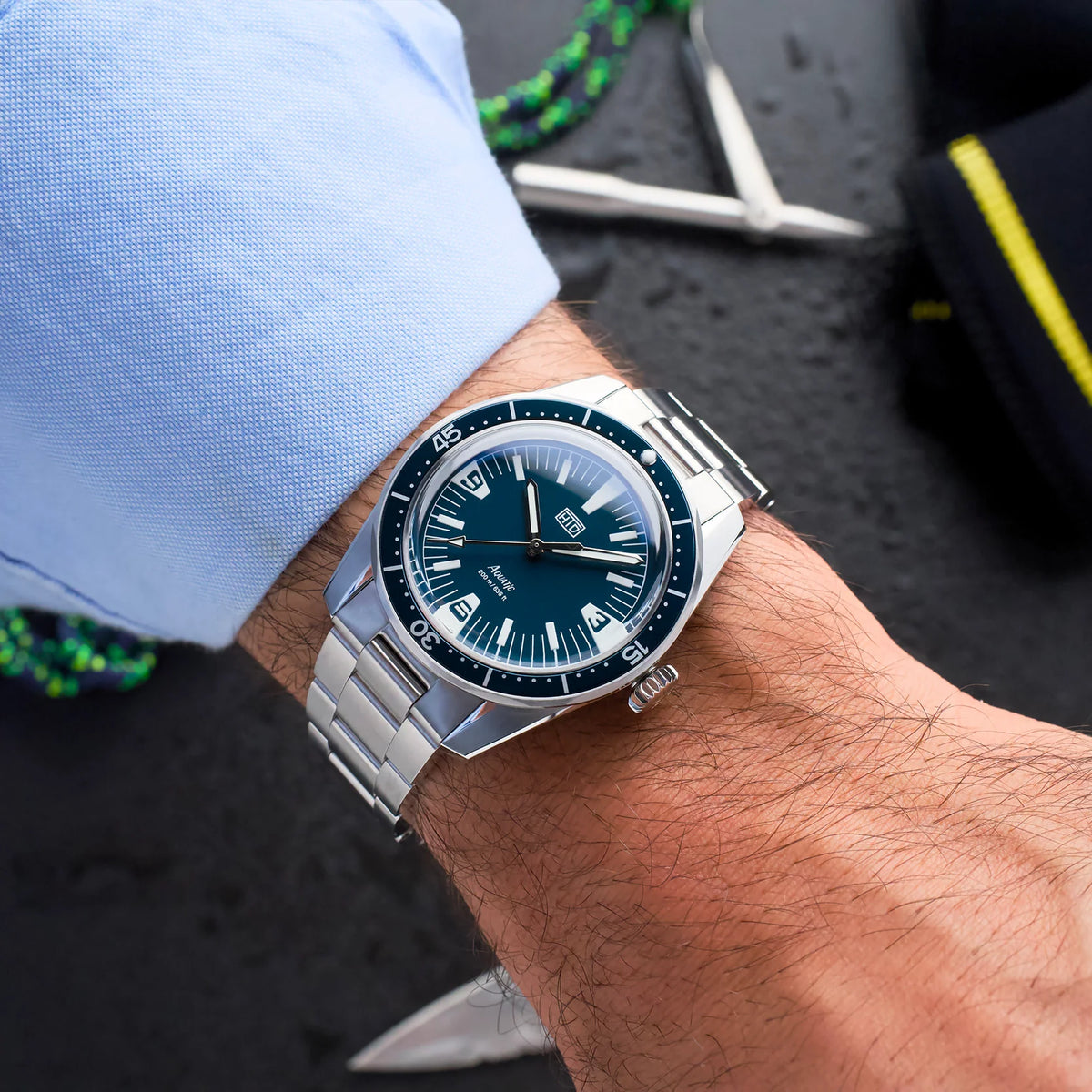 HTD Watches Aquatìc SpaceBoy Marina Blue