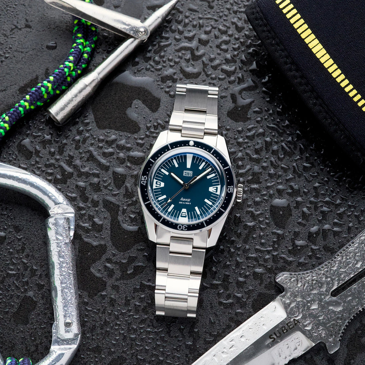 HTD Watches Aquatìc SpaceBoy Marina Blue