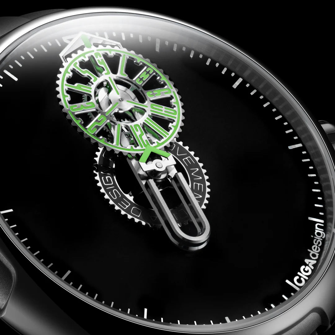 CIGA design Time Cipher Carbon 45mm T021-SIGR-6B