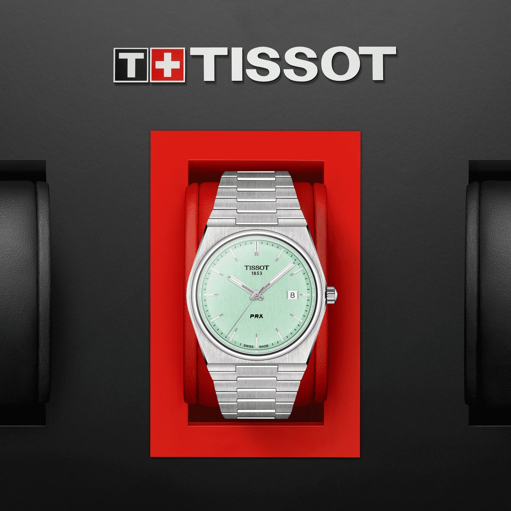 Tissot PRX Gent Green Tiffany quartz T137.410.11.091.0