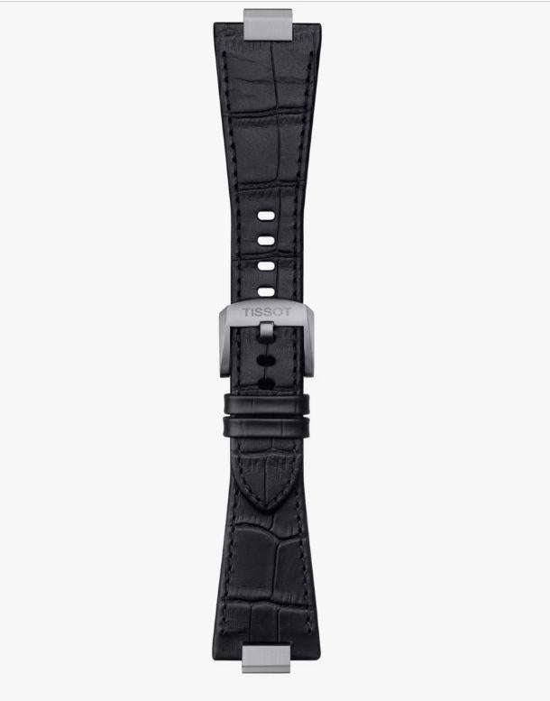 Original Tissot PRX SILICONE Black strap T603048462