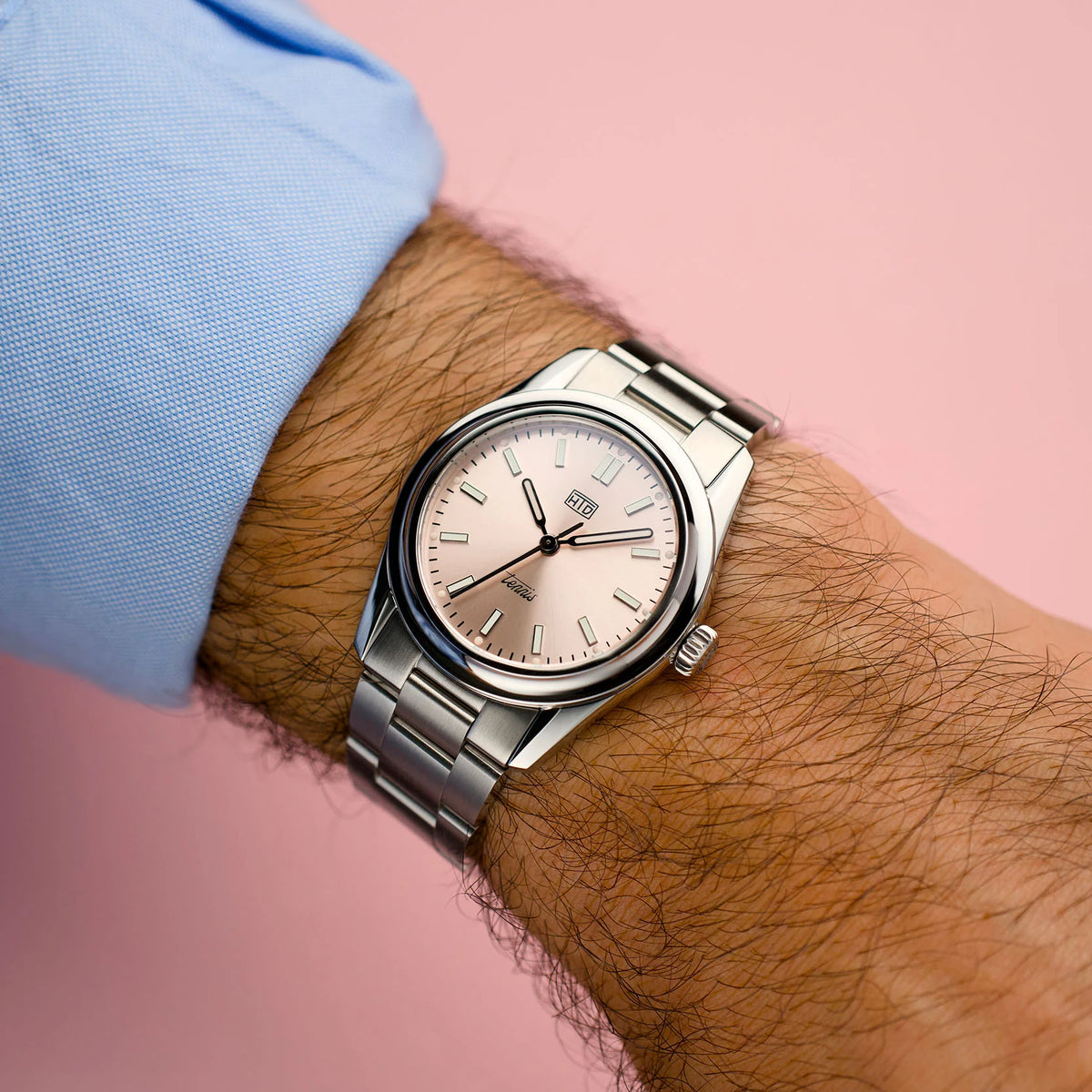 HTD Watches Tennis Chic Champagne Rose