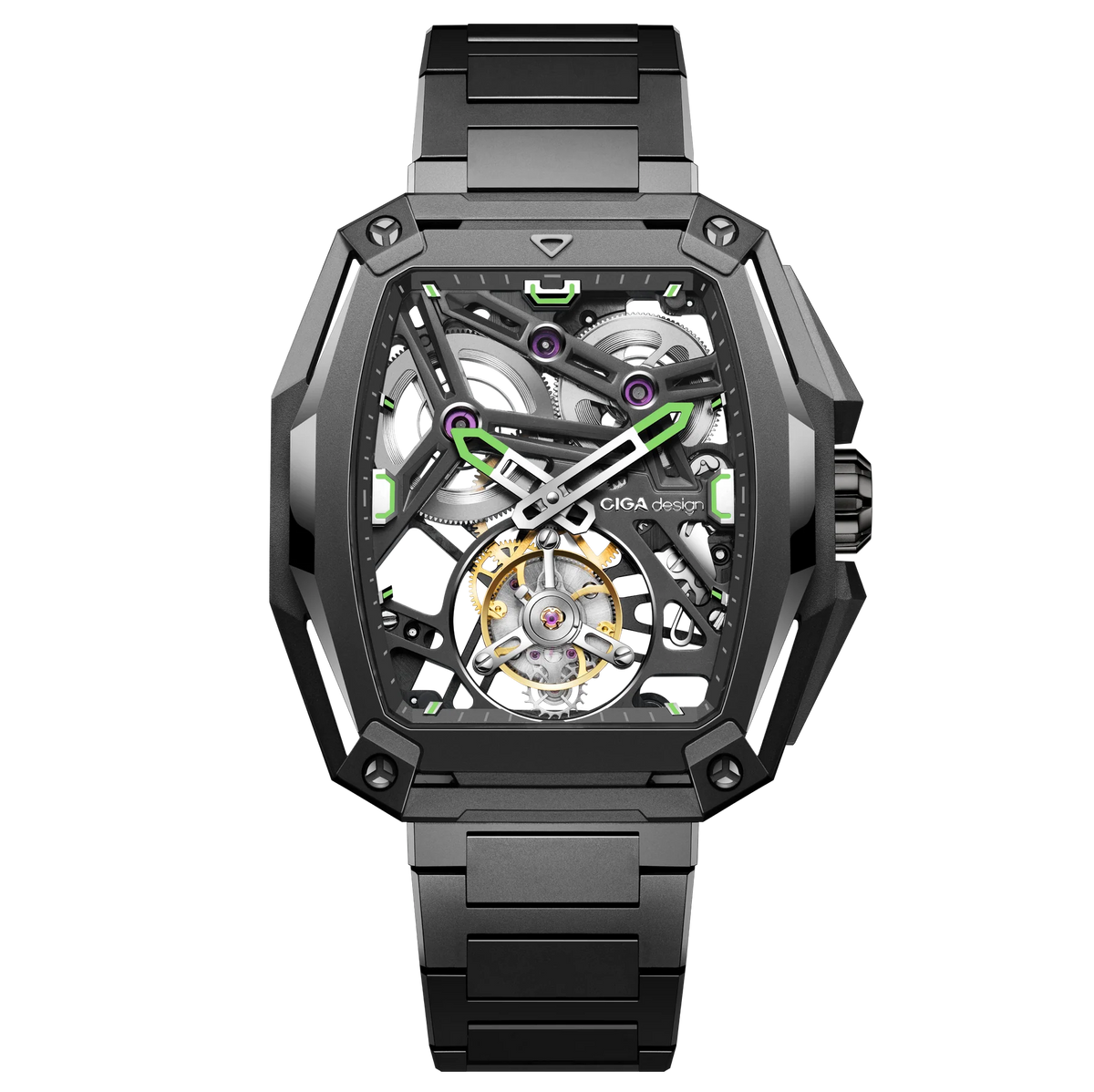 CIGA design Hunter Tourbillon Carbon