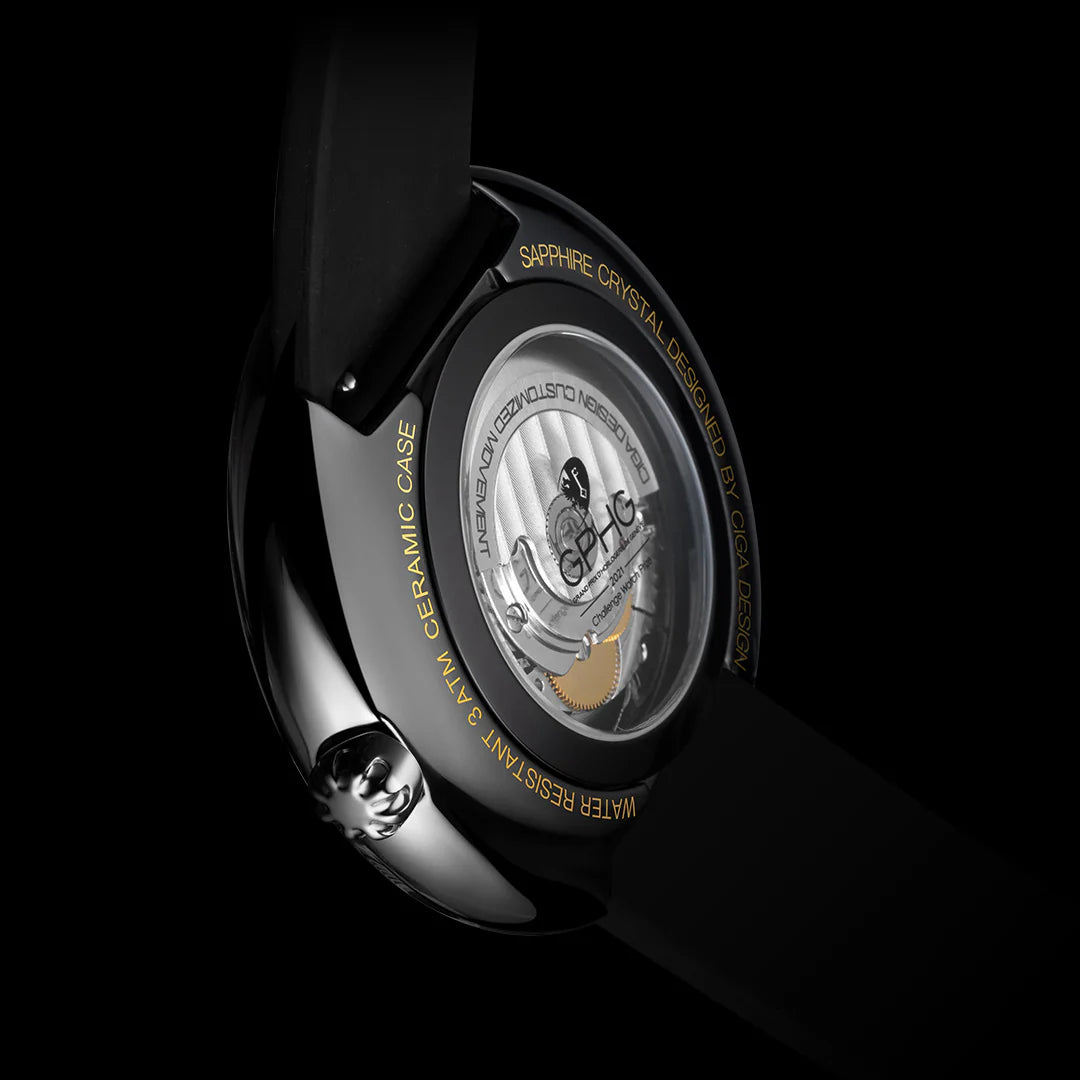 CIGA design Blue Planet ll Gilded Age-46mm U033-BG01-6B7B