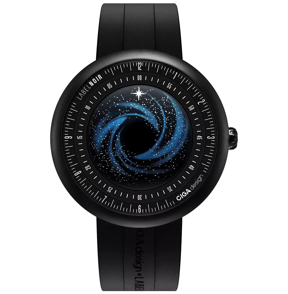 CIGA design X Label Noir Black Star 46mm U035-BB01-W6B