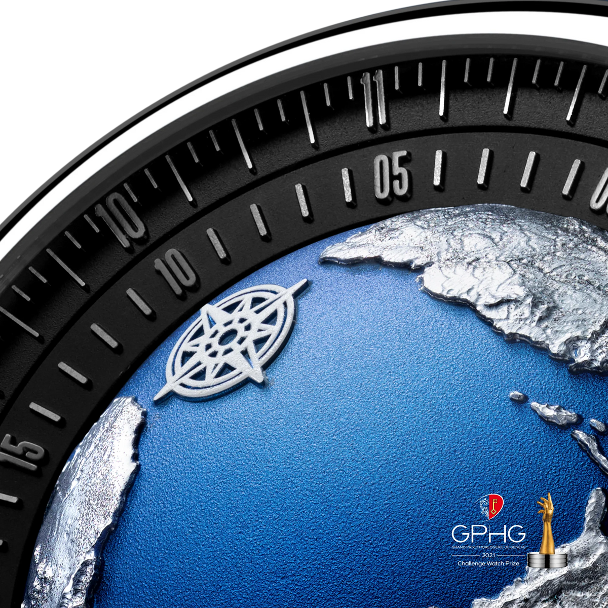 CIGA design Blue Planet II Atlantic Ocean-Inspired 46mm U039-SU01-W6U