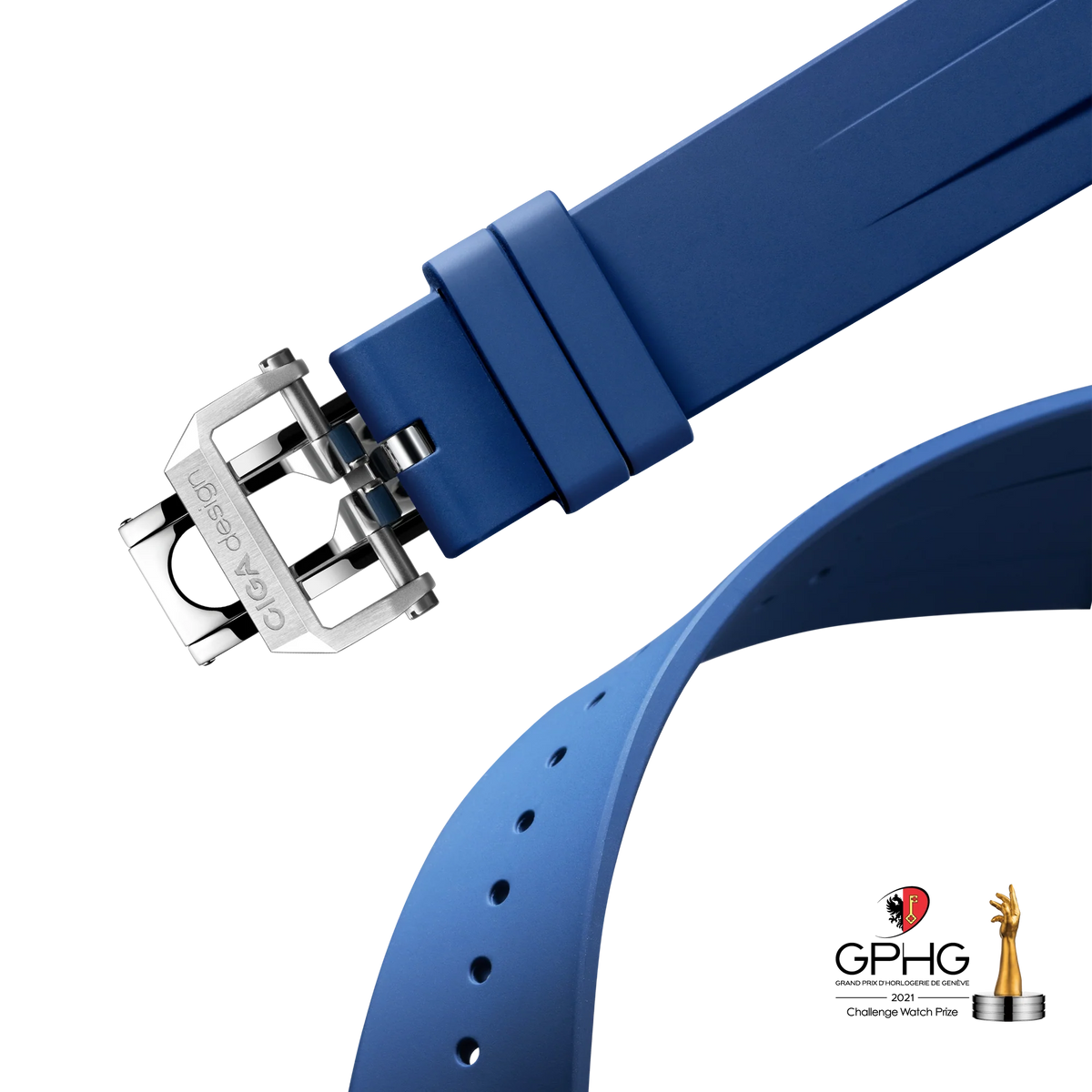 CIGA design Blue Planet II Atlantic Ocean-Inspired 46mm U039-SU01-W6U
