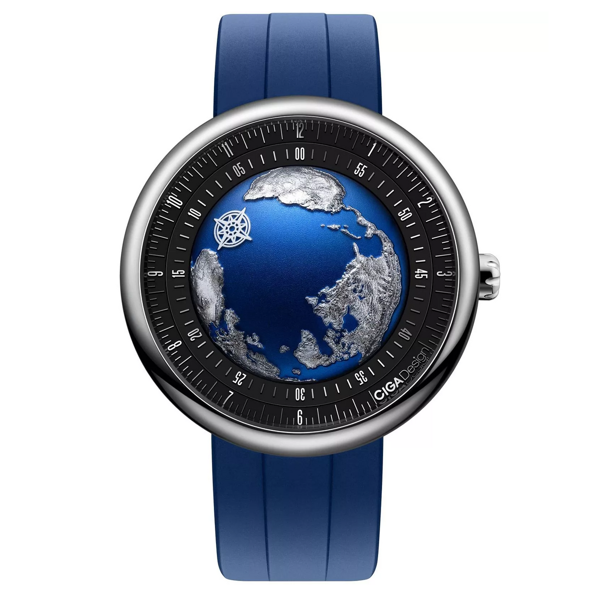 CIGA design Blue Planet II Atlantic Ocean-Inspired 46mm U039-SU01-W6U