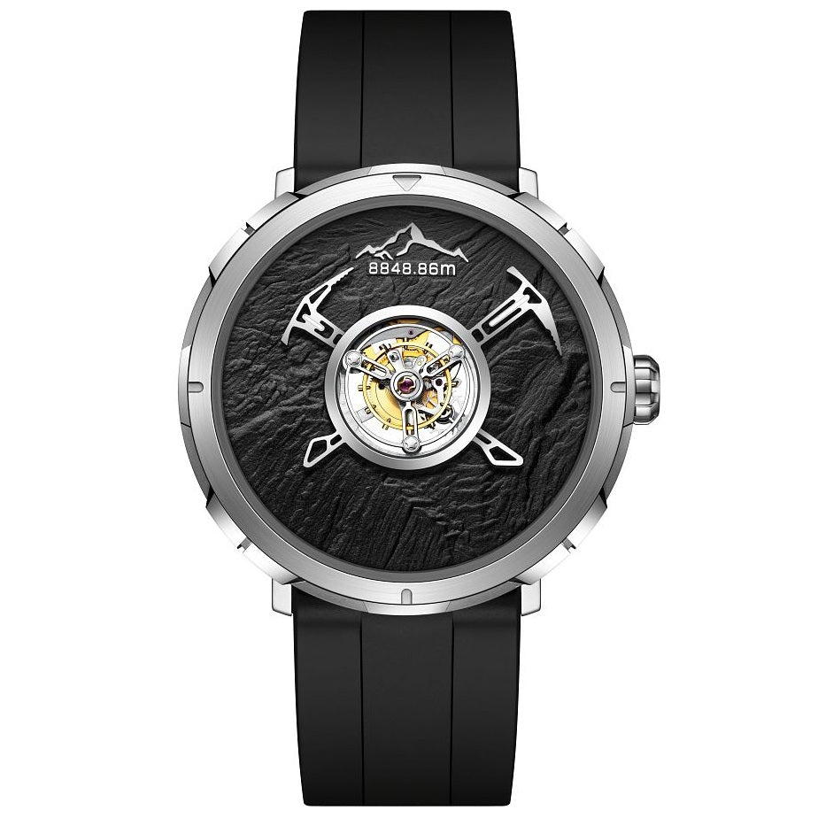 CIGA design Central Tourbillon Watch · Everest Summit U053-TT02-6B