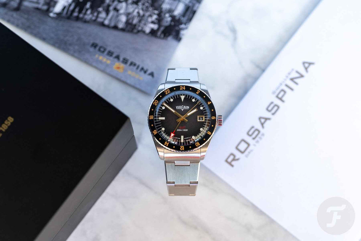 Vulcain Nautique Skindiver GMT Limited Edition TOC - Rosaspina
