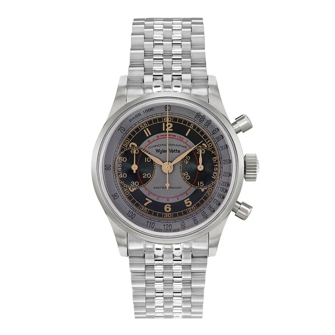 Wyler Vetta Chronographe 38 WV0341 C/BR