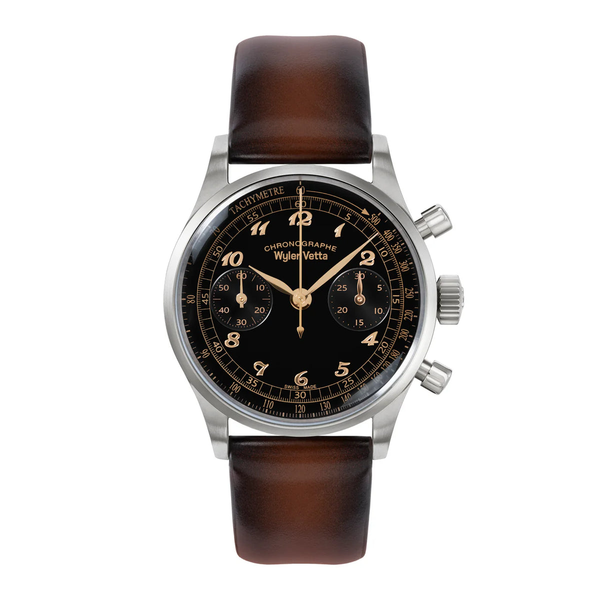 Wyler Vetta Chronographe 38 WV0342 Pelle Degradé