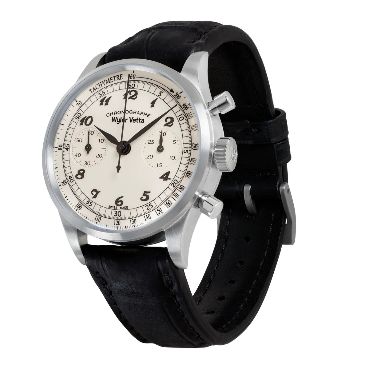 Wyler Vetta Chronographe 38 WV0345 Alligator Leather