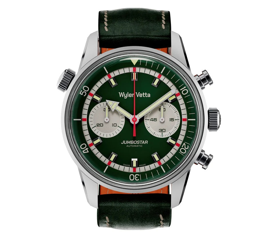 Vetta Wyler Vetta Diver Vintage Wyler Vetta Jumbostar Chrono 40mm