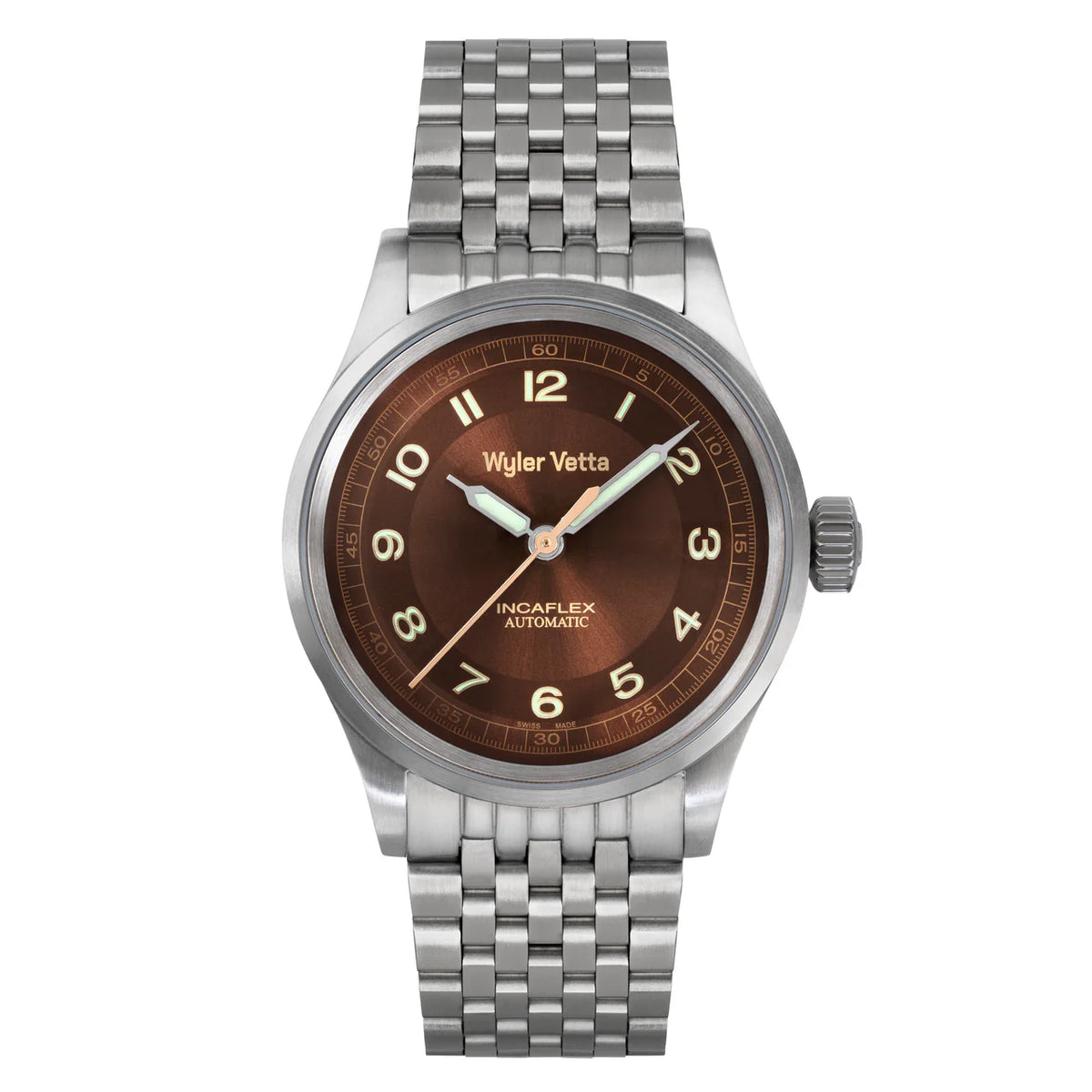 Wyler Vetta Héritage Incaflex 38mm WV0502 BR