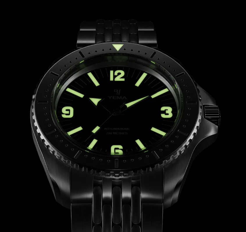 Yema Diver Broad Arrow 39.5mm YDIV25-AMS