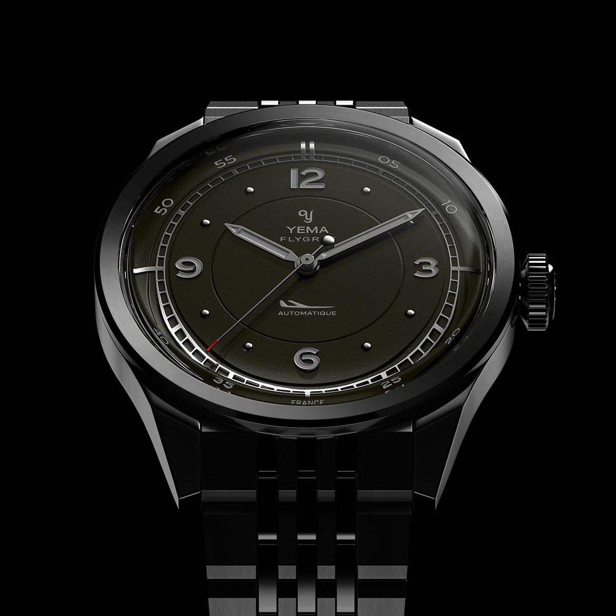 Yema Flygraf Pilot 38.5mm YFLY25-ZMS