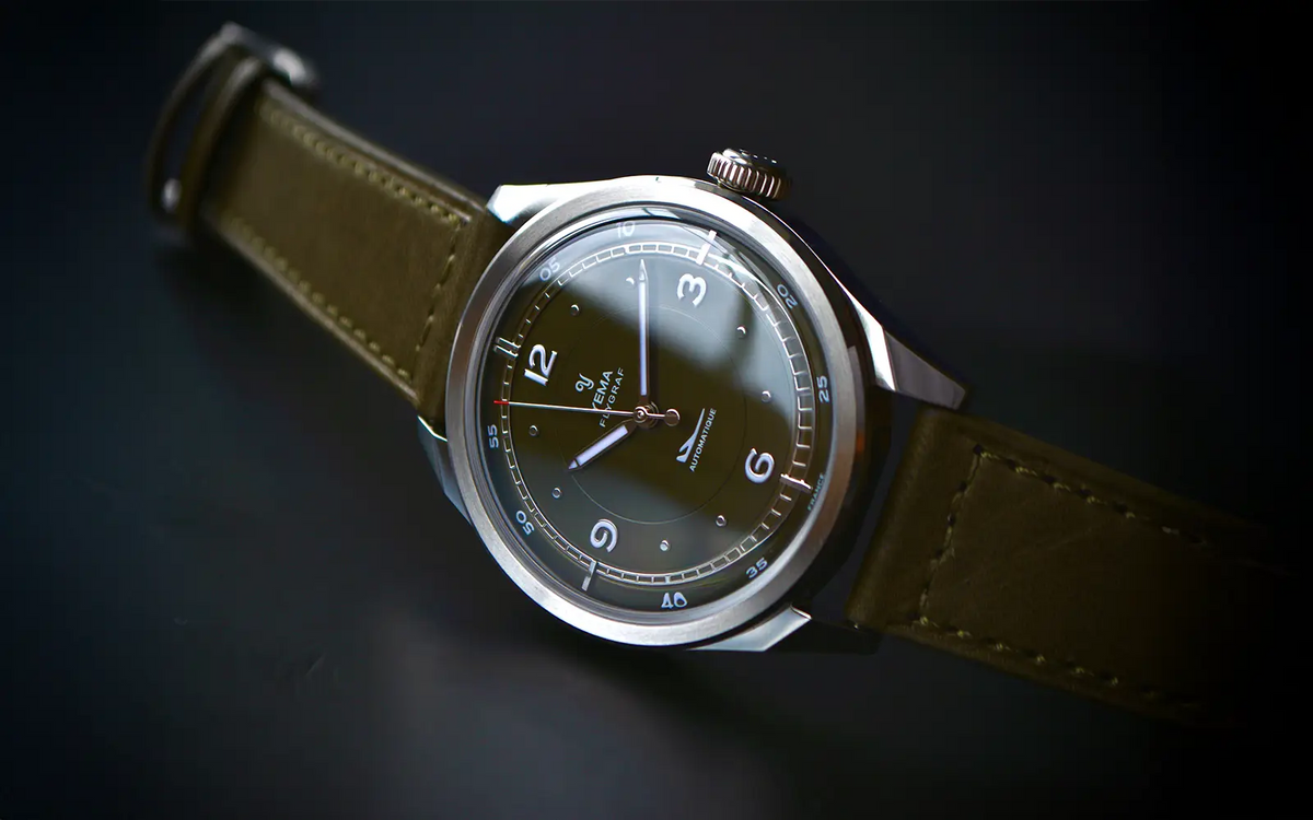 Yema Flygraf Pilot 38.5mm YFLY25-ZZ66S