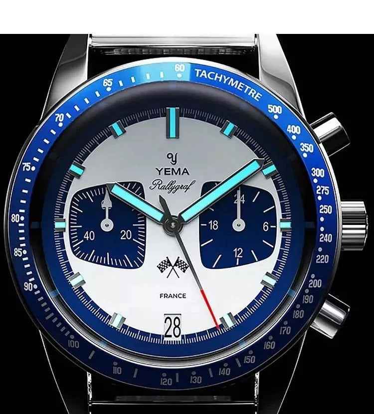 Yema Rallygraf Meca Quartz 39mm YMHF1580 GG Gioielleria Rosaspina