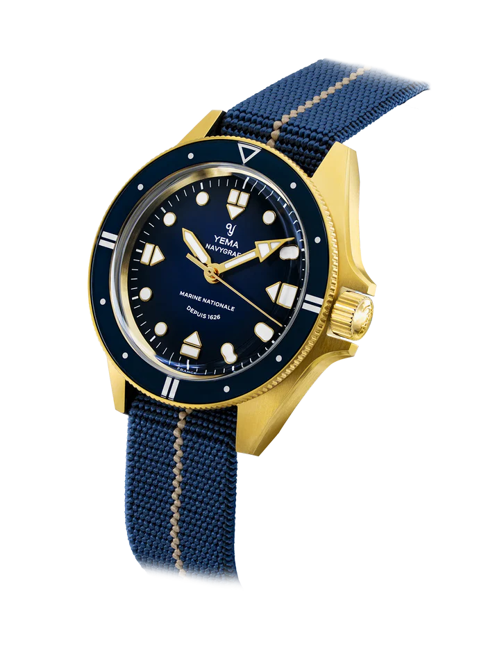 Yema Navygraf Marine Nationale 400th Anniversary Edition YMHF1591MN-GG