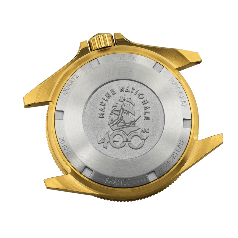 Yema Navygraf Marine Nationale 400th Anniversary Edition YMHF1591MN-GG
