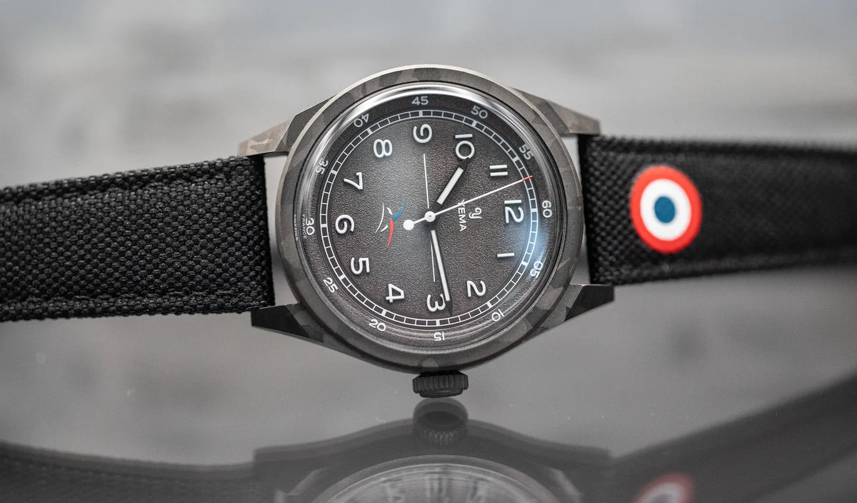 Yema Flygraf Pilot French Air Force 38,5 mm YMHF1593AA-CA