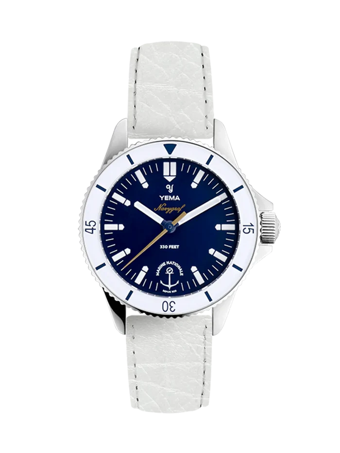 Yema Navygraf Marine Nationale Femme 34mm YMHFMN34-GM 