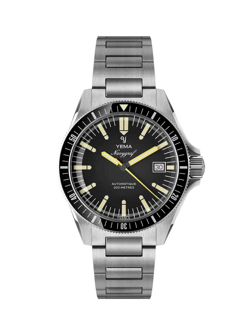 Yema Navygraf Heritage 39mm YNAV25-AM 
