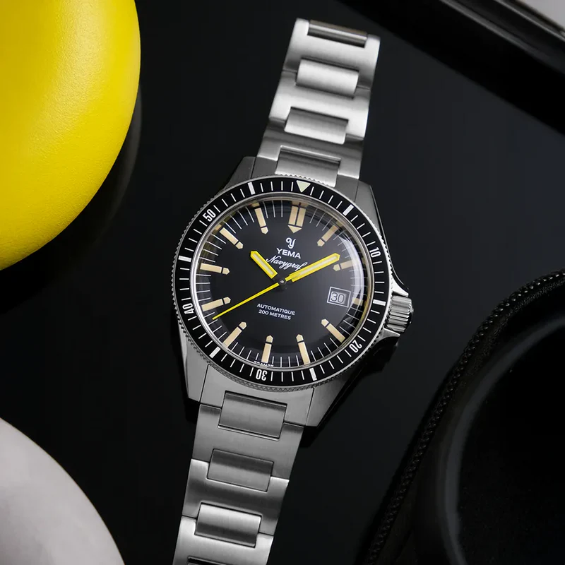 Yema Navygraf Heritage 39mm YNAV25-AM