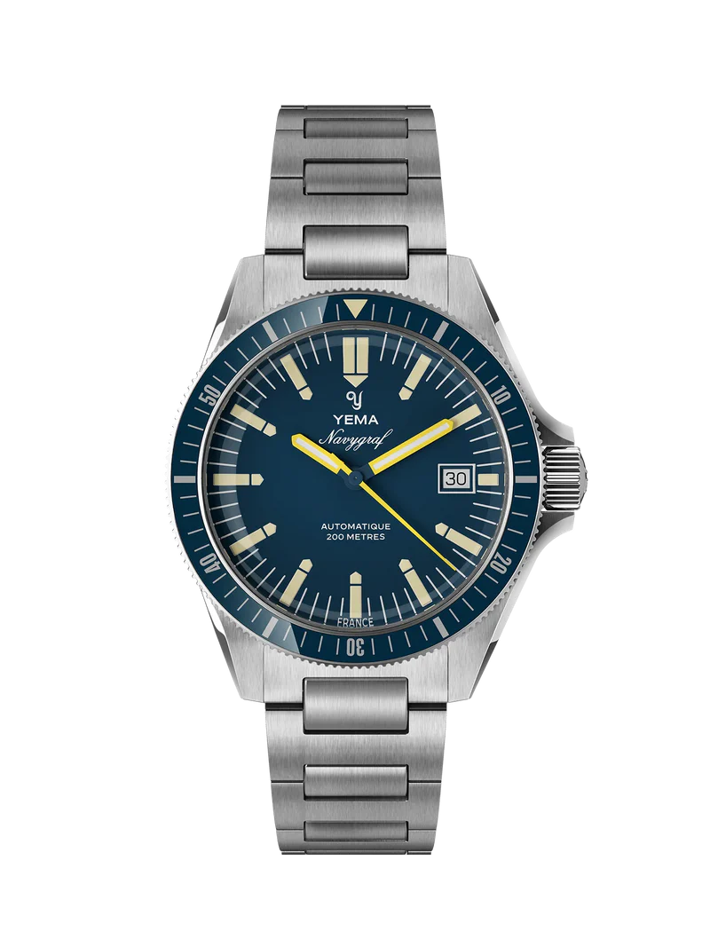 Yema Navygraf Heritage 39mm YNAV25-GM 