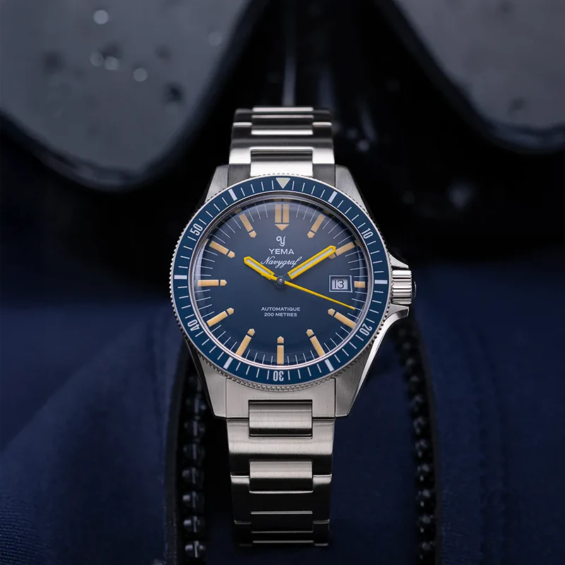 Yema Navygraf Heritage 39mm YNAV25-GM
