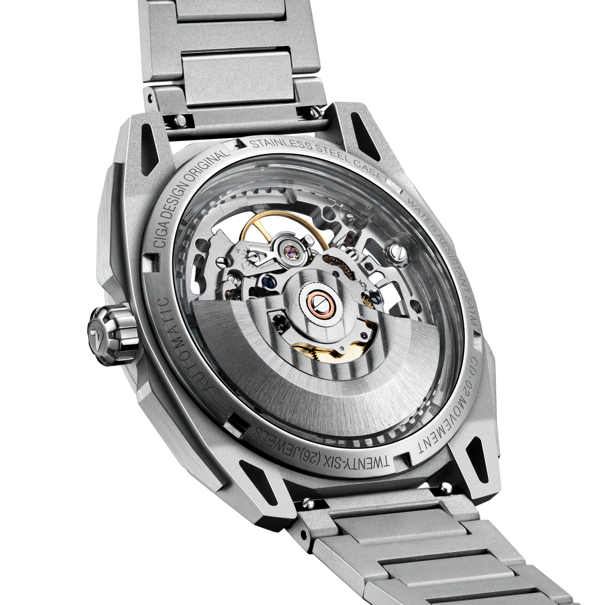 CIGA design Falcon Silver Z039-SS01-1S