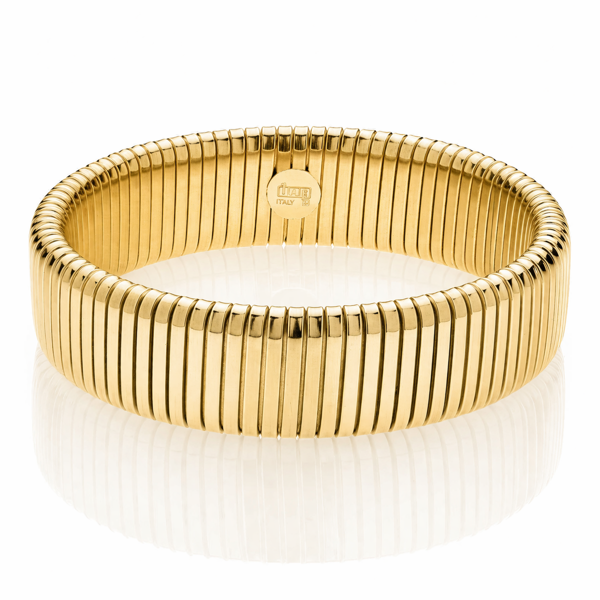 Gilt bronze Tubogas bracelet 2054