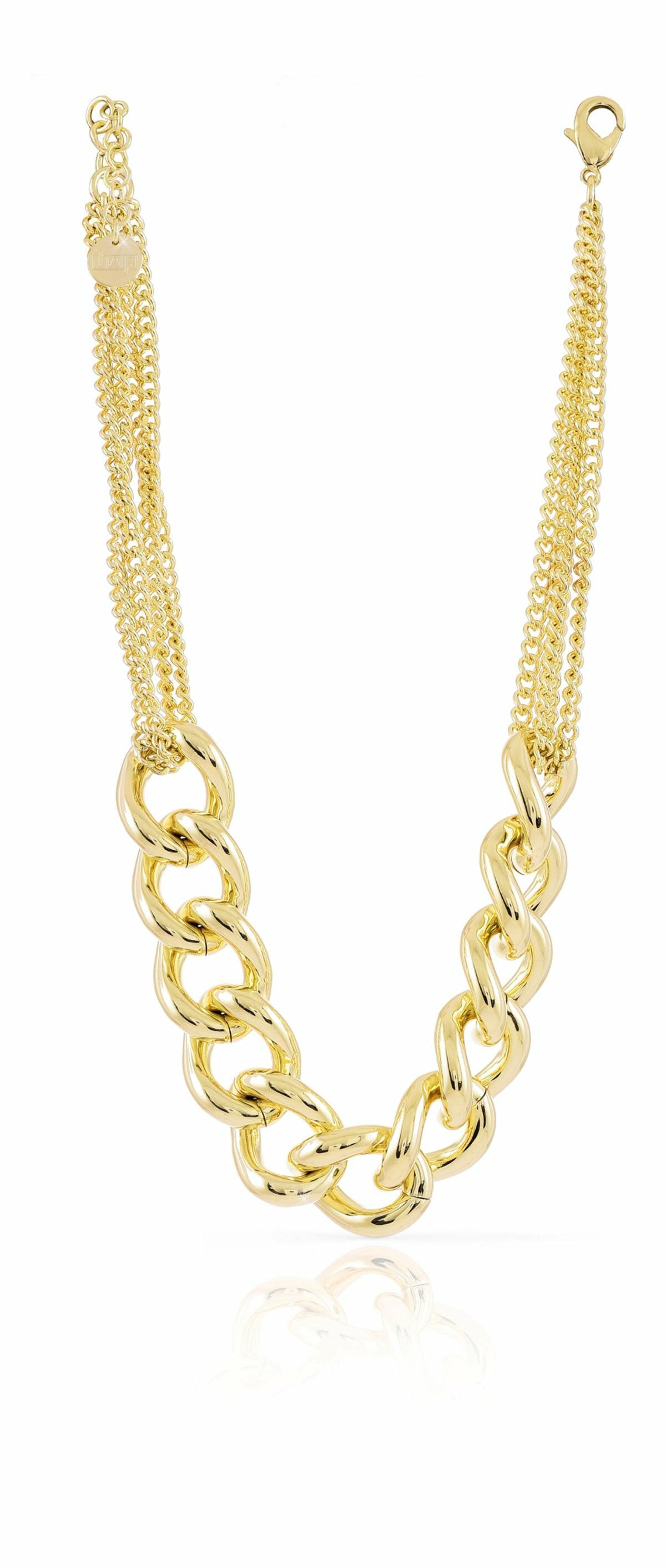 Unoaerre yellow bronze necklace 000EXH2594000 0661 