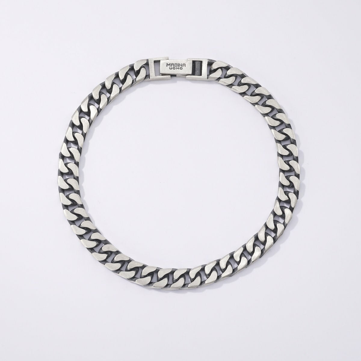Groumette Men's bracelet in silver Mabina Gioielli 533421-M