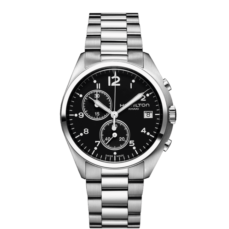 Hamilton Khaki Aviation Pilot Pioneer Chrono Quartz H76512133