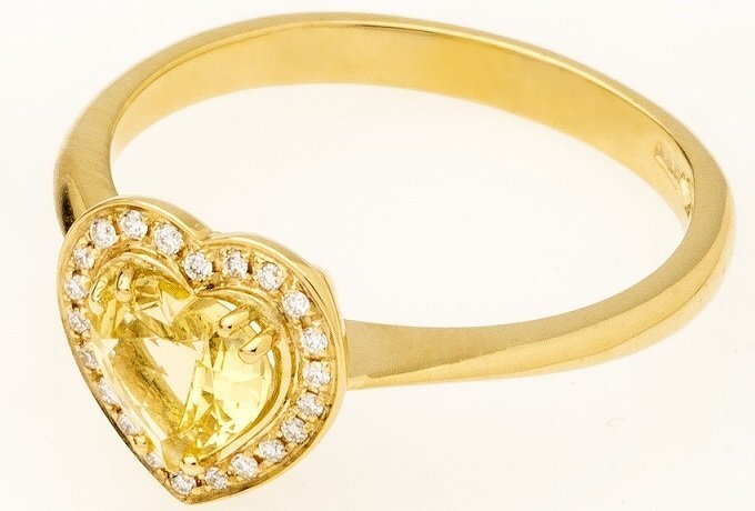 Polello Ring in 18ct Gold and Diamonds G3250GBG