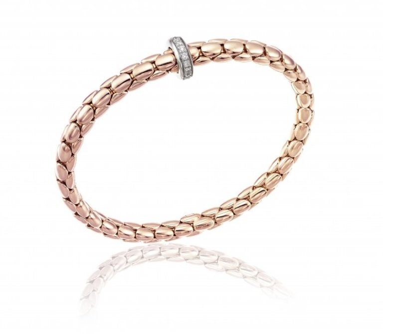 Chimento rose gold bracelet with diamonds 1B00957B1T180