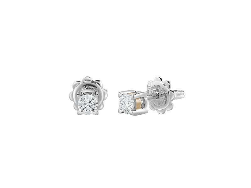 White gold earrings with diamonds ct. 0.36 SALVINI 20074780 