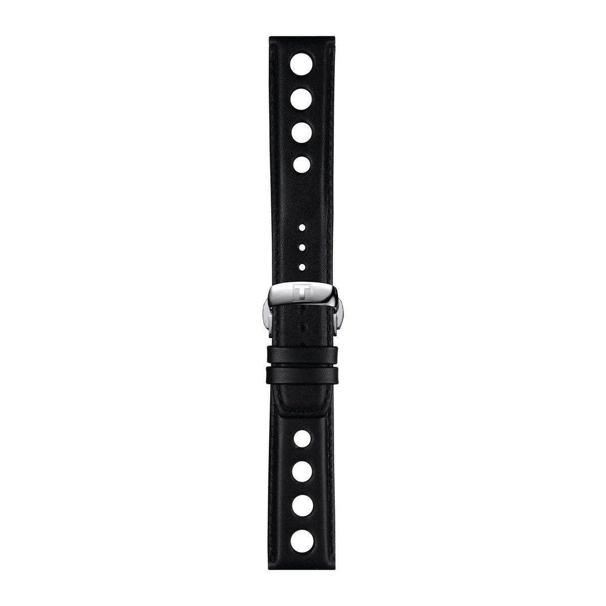 Official Tissot BLACK LEATHER strap ANSA 20 MM T852037163