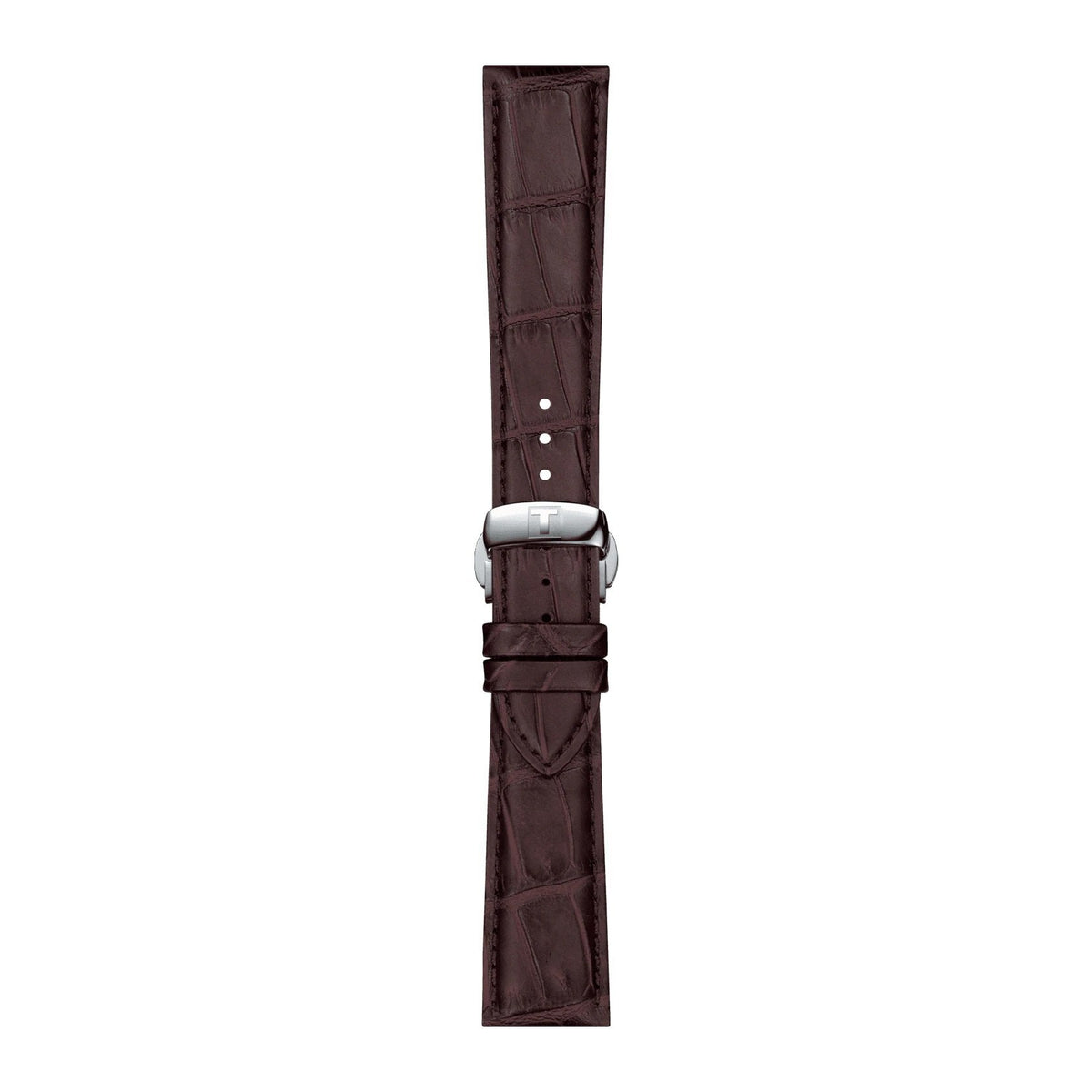 Tissot Official BROWN LEATHER STRAP ANSA 21 MM T852045399
