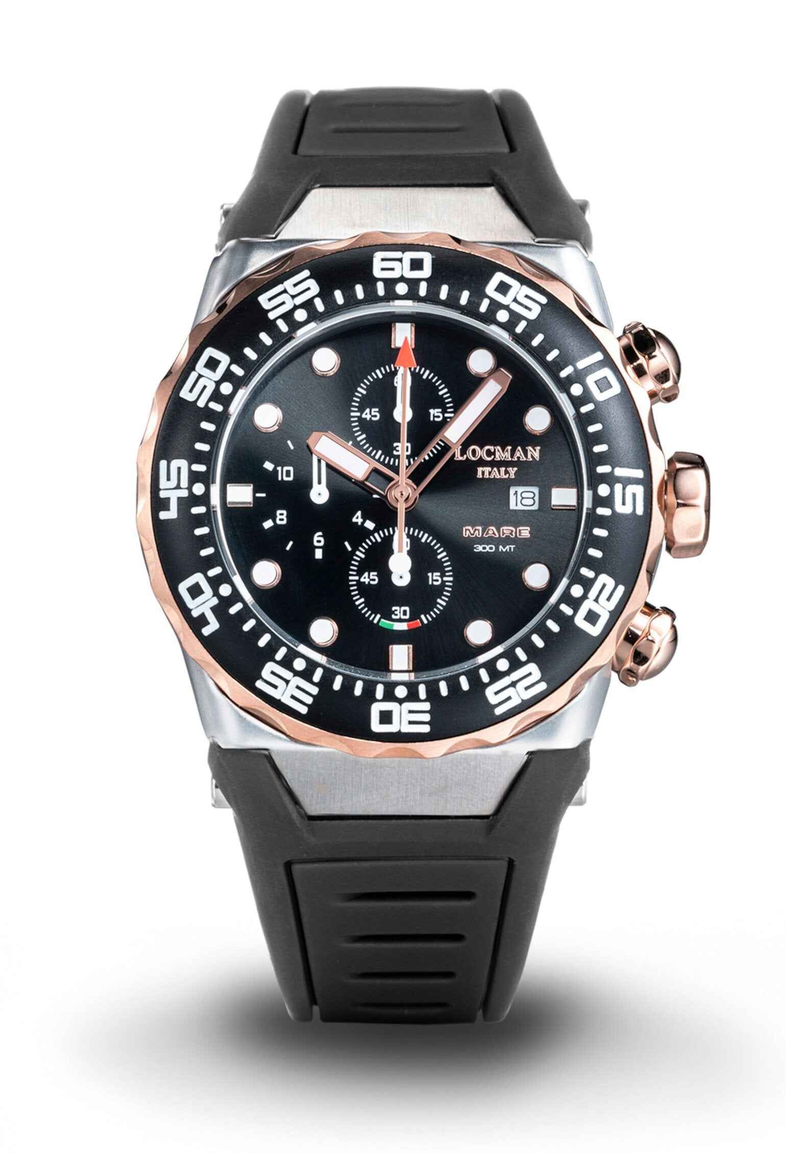 Locman Mare Chrono Quartz 300 MT 0560M01R 0RBKRGSK2 Gioielleria