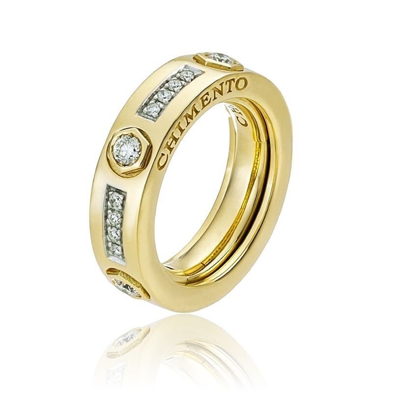 Chimento Armillas Be Mine Ring 750 Gold and Diamonds 1AM1314BB1140