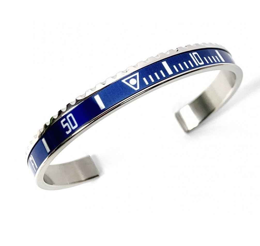 Speedometer Official Classic Bracelet Blue Bezel SBR-2356-N