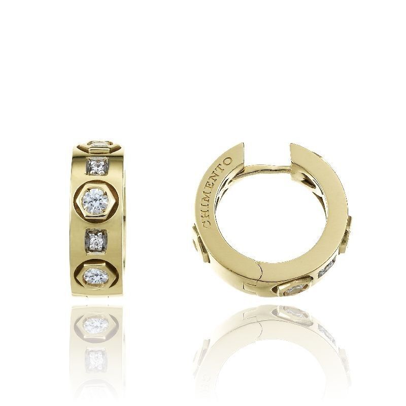 Chimento Armillas Be Mine earrings in 750 gold and diamonds 1O01314BB1000